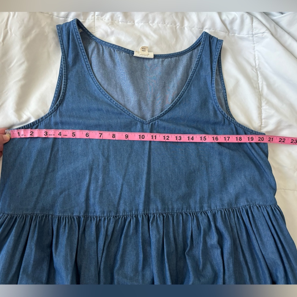 a.n.a. Blue Denim Dress - Picture 4 of 4